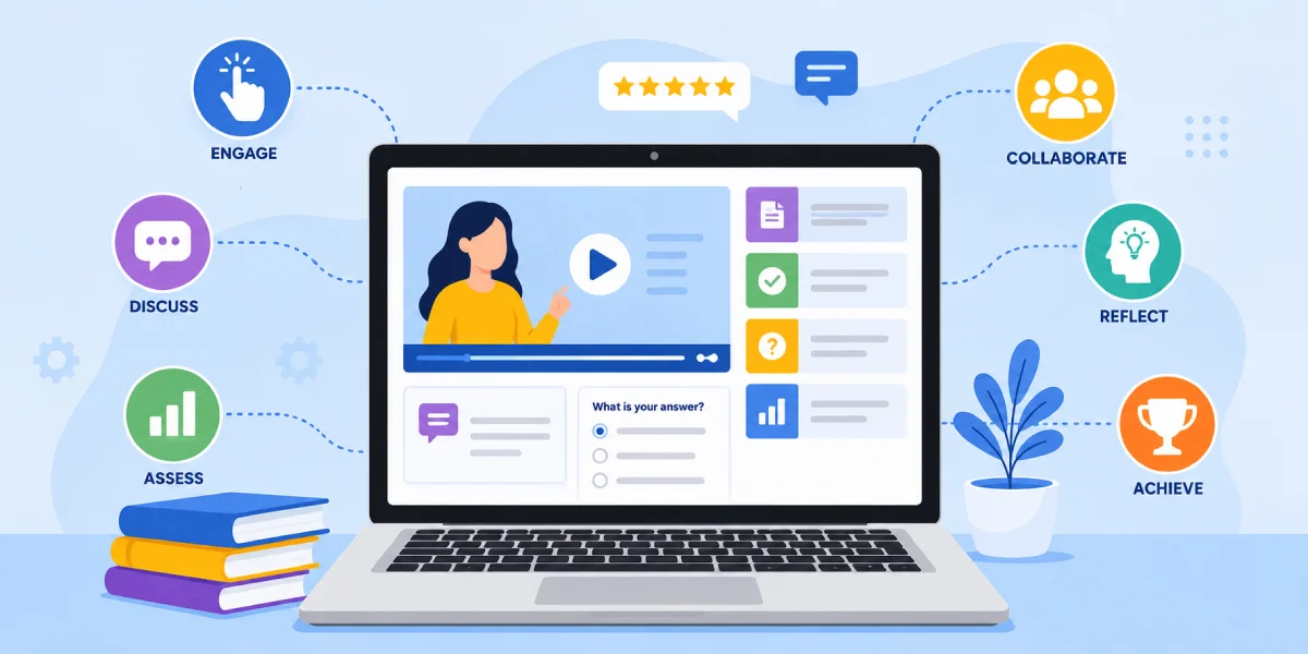Levels of E-learning interactivity