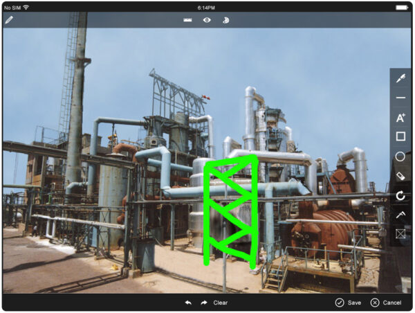 Scaffold Annotation Scaffolding Management Software - TECH EHS Solution