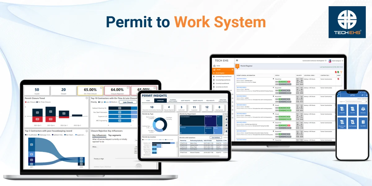 Digital Permit to Work System | TECH EHS Solution