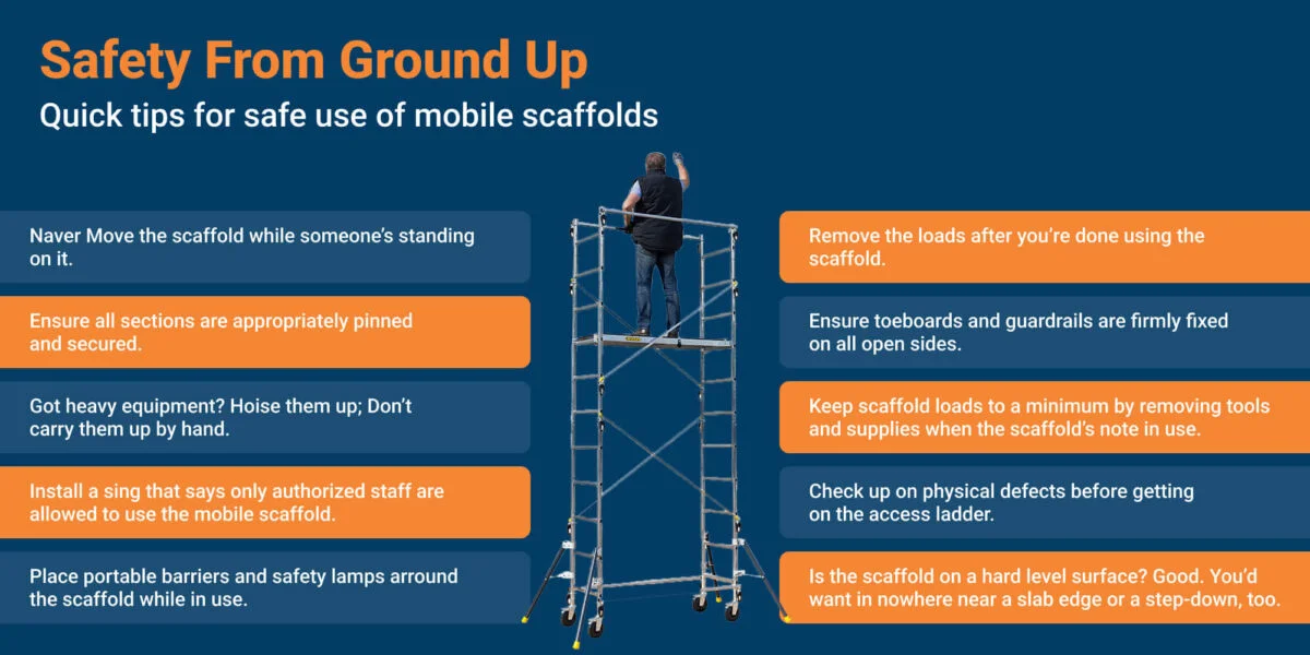 Scaffolding Safety from ground up quick tips Scaffolding Safety from ground up quick tips