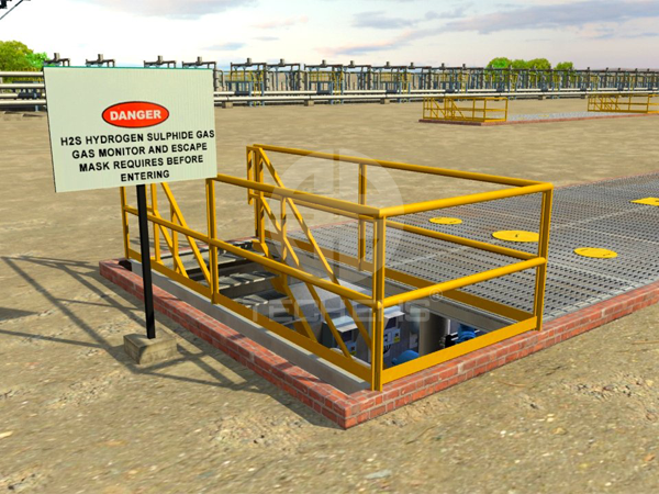 Confind space - Cellar Pit H2S prone area