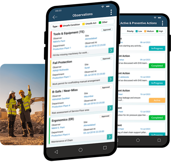 Safety Observations Using a Mobile App Safety Observations Using a Mobile App