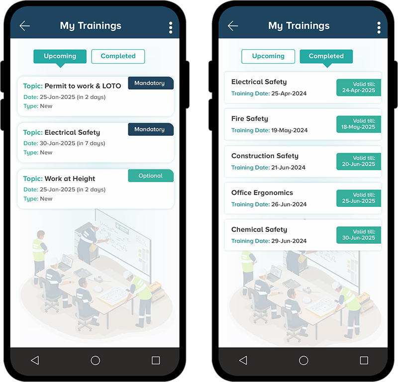 Safety Training and Education HSE app