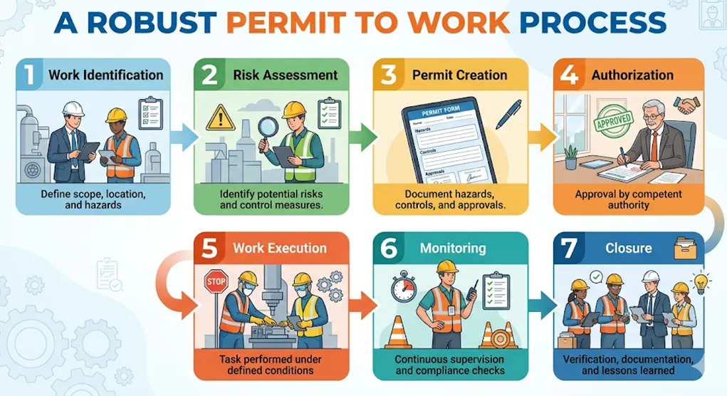 Permit to work process