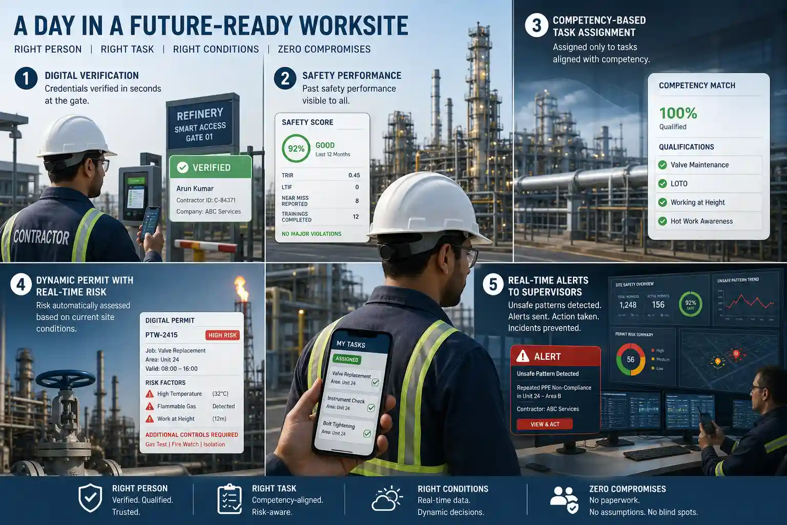 A day in future ready worksite