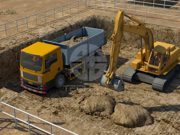 Havy Vehicle 3D Safety Animation
