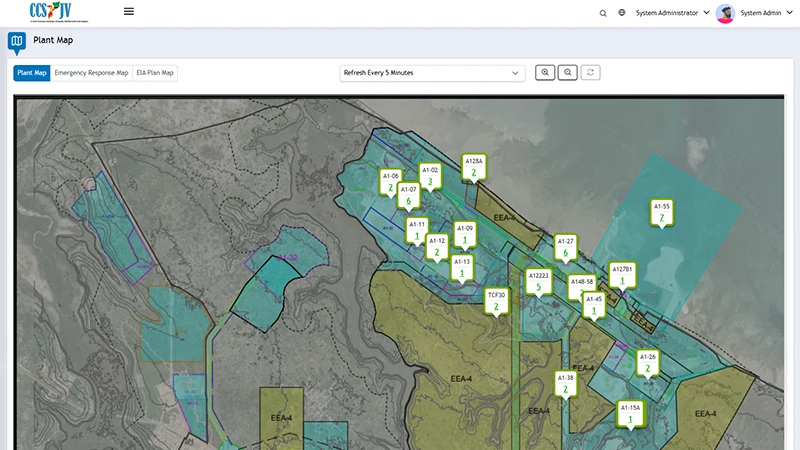 CCS JV Plant Map