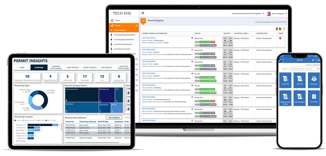 Permit to work Software