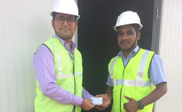 Go-live assistance and onsite support for contractor management software rollout at Bajel Projects power site