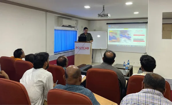EHS management software onsite implementation workshop at Polycab India
