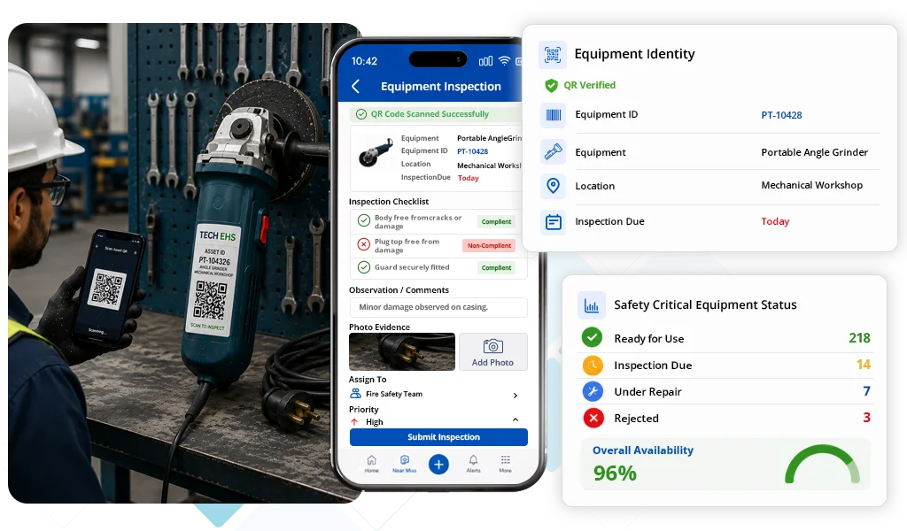 Equipment Inspection Management Software Equipment Inspection Management Software