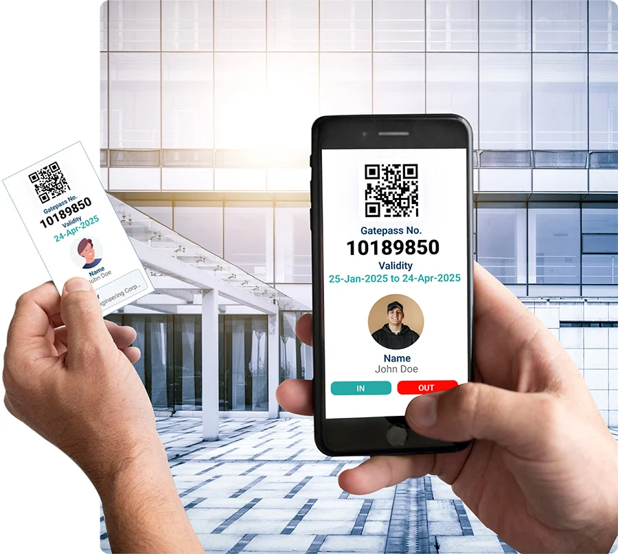 QR Coded Gate Pass with Full Digital Audit Trail