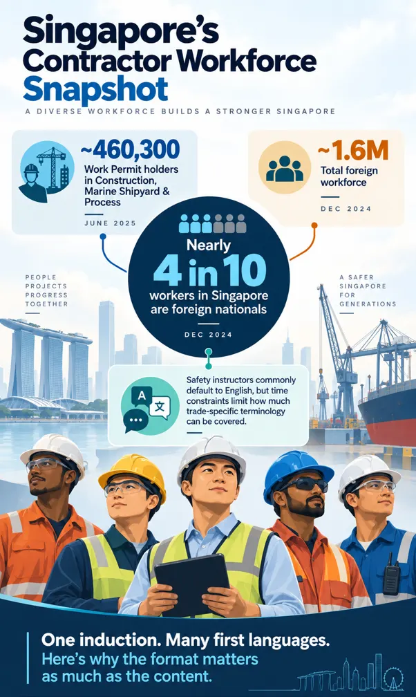 Singapore contractor workforce safety training